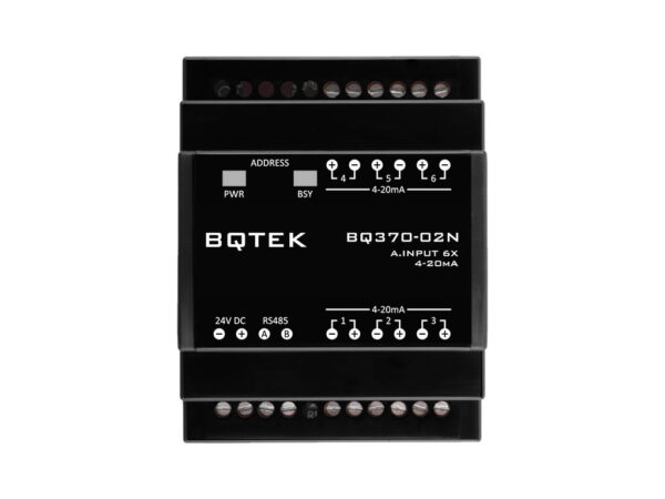 BQ370-02 Modbus 4-20ma Okuyucu ile 6 adet 4-20ma girişi okuyabilirsiniz.
