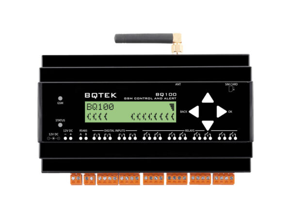 BQ100 Gsm Kontrol ve Uyarı Cihazı ile uzaktan röle kontrolü yada önemli durumlarda alarm bildirimi alabilirsiniz.